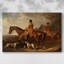 ANIMAL XCI - Toile tendue avec châssis de qualité supérieure - Prêt à être accroché-1873442419