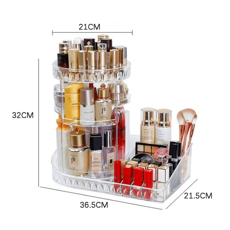 Présentoir rotatif pour maquillage