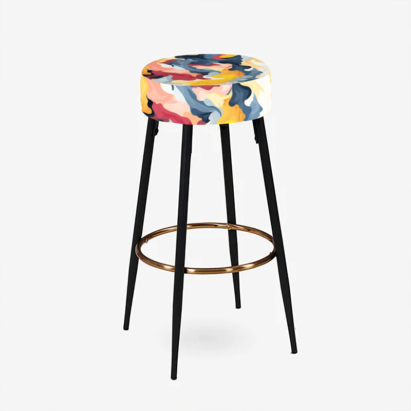 Artistic Expression - Ensemble de 2 tabourets de bar camouflage