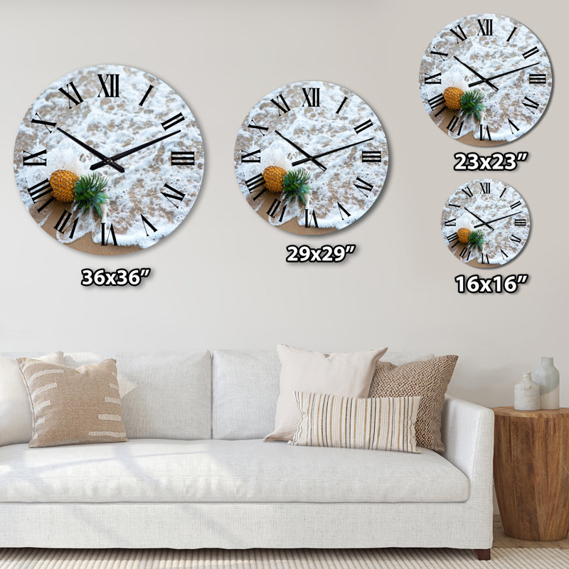 Horloge murale très grande, Surdimensionné