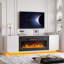 Meuble télé avec foyer-133713036