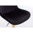 Ensemble de 2 tabourets de bar pivotants avec repose-pieds et base chromés-106865621