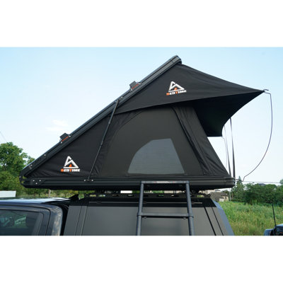 Tente de toit rigide en nid d'abeille en aluminium BEDTIME, support hydraulique, ouverture à trois secondes, support de toit, matelas en éponge à mémoire de forme à rebond élevé, robuste, meilleure ventilation pour la voiture de camion pour 4 ou 3 