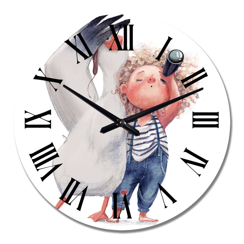 Horloge murale surdimensionnée, Grand