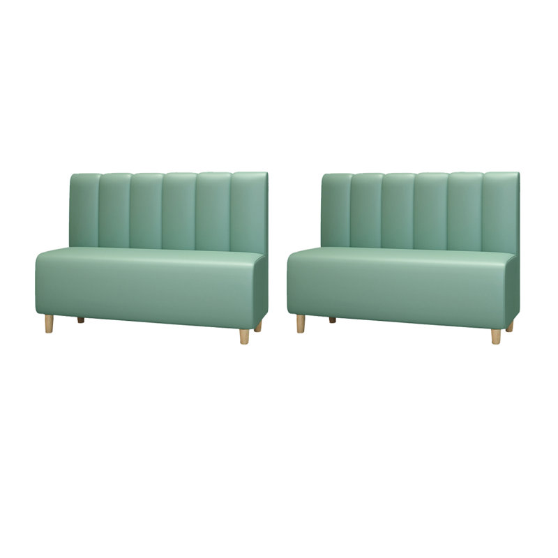 Bancs de restaurant simples, Vert clair