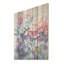 Fleurs d'hortensias - Art mural en bois d'hortensias sur bois de pin naturel-50210482