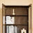 Pure solid wood bookcase