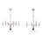 Lochlain 6 - Light Dimmable Classic / Traditional Chandelier-559972950