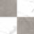 Damier Calacatta et gris