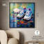 «Lily Pad Sneakers Shadowbox Print Sneaker» par Art Remedy-115126289-115126293