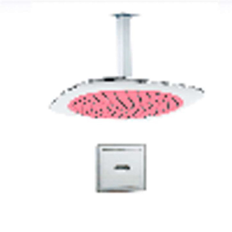 FS10133P - Pomme de douche à capteur de pluie à fixation au plafond Rio