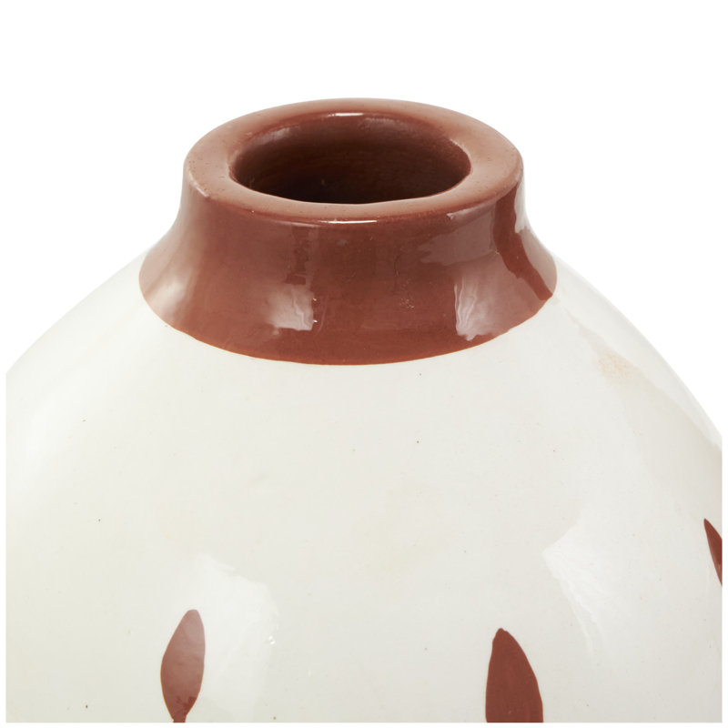 Ensemble de vases de table en céramique 3 pièces, Blanc