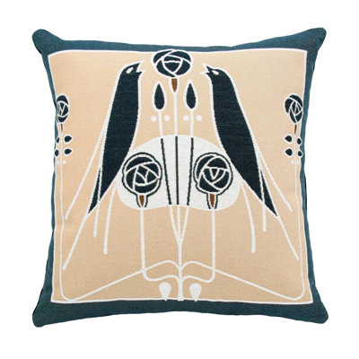 Cotton Blend Throw Pillow