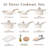 Caannasweis 20 Pieces Non Stick Cookware Set-112598711