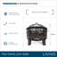 Fonda Round Cast Iron Smokeless Fire Pit