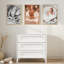 Lulla & Lulli Solid Wood Changing Table Dresser with Drawers-2129633280
