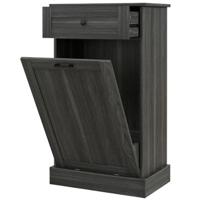 Trash Cabinet,Storage Cabinet(Trash Can Not Included)