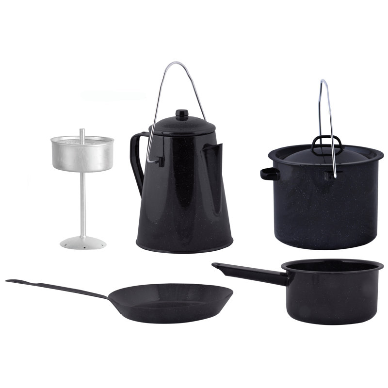 5 - Piece Carbon Steel Cookware Set