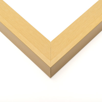 Brown Solid Wood Floater Picture Frame