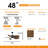 Rifky 52'' Ceiling Fan with LED Lights