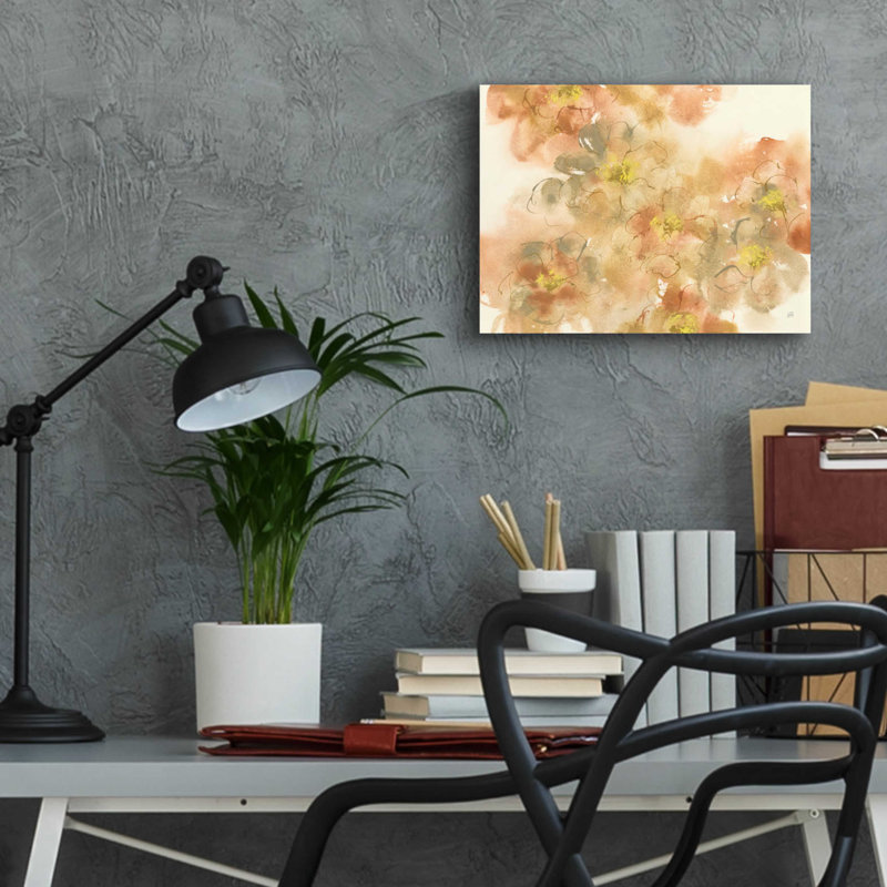 «Earthly Freesia» par Chris Paschke, H 12 po x l 16 po x P 0,13 po