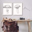 «Doodles» encadré sur bois par 2 pièces par Lil 'Rue-96159250-96159251