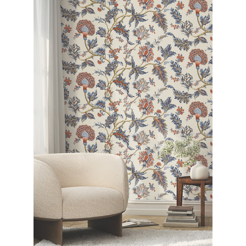 Anacaren Wallpaper, Navy