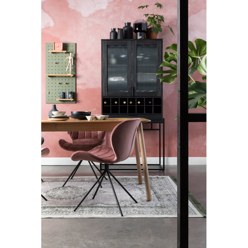 Travis Accent Cabinet, Black
