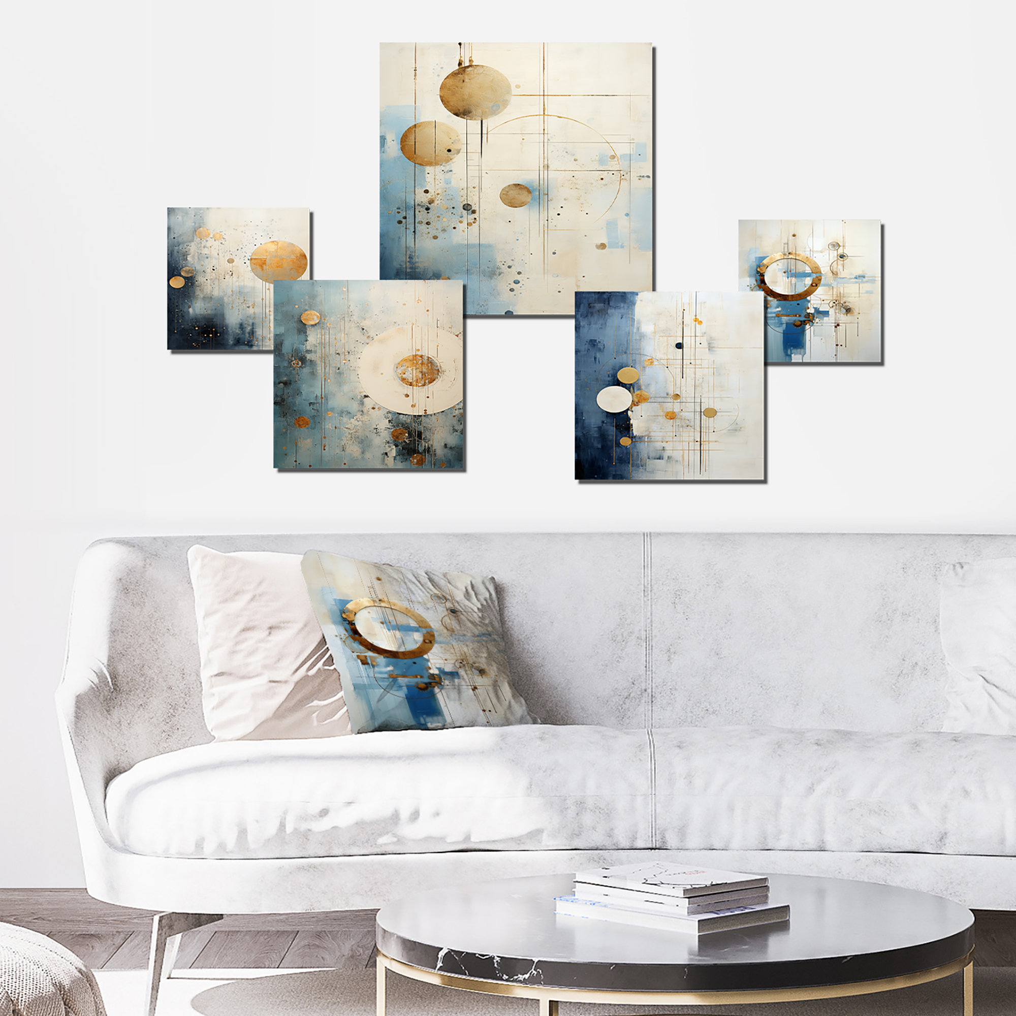 Mercer41 Melton - Astrology Wall Art Set Of 5 | Wayfair