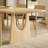 Japanese style solid wood dining table set-106973799