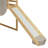 Wooden Loft Twin Size Bed House-Shaped Frame With A Tent