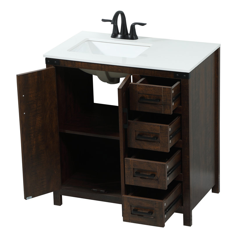 Ensemble de meuble-lavabo simple 32 po Slayton, Expresso