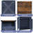 Farmhouse Nairoby Nightstand, End Table, End Tables with Barn Door and Shelf, Modern Bed Side Table Rustic Nightstands Set for Bedroom, Living Room ﻿-208205221-253371659