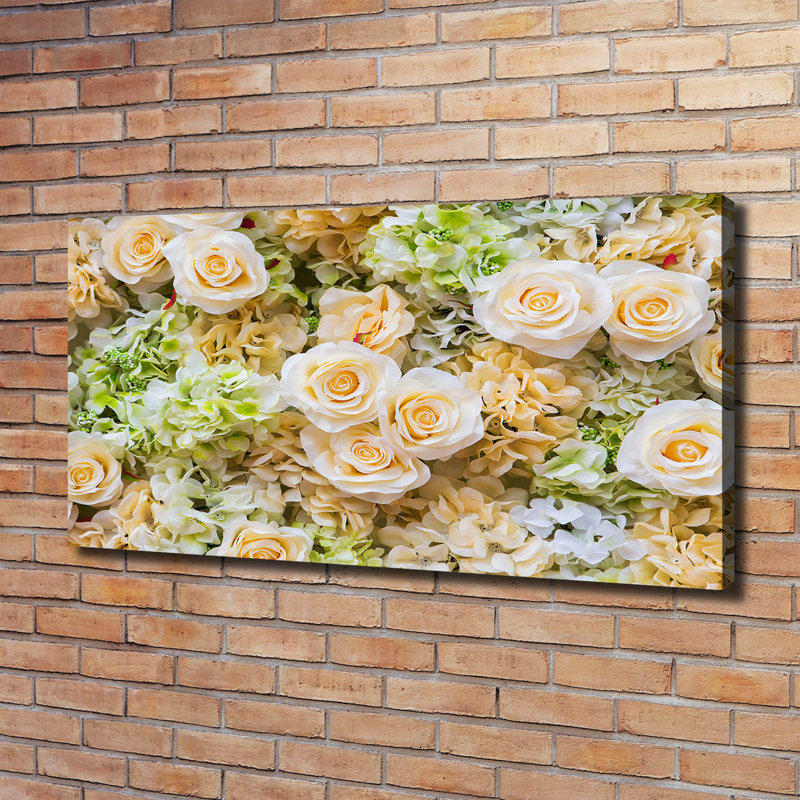Roses - No Frame Print on Canvas