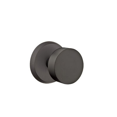 Privacy Bronze Round Knob with # 2 Rose