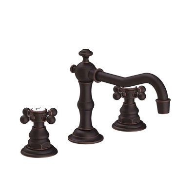 Chesterfield Widespread Bathroom Faucet with Drain Assembly