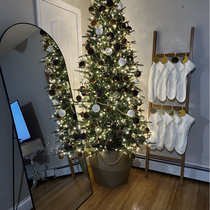 Dronfield Arch Mirror - Gold, 71" x 30"
