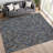 Machine Washable Indoor/Outdoor Chantille ACN2474 Abstract Rug-616710156-616710165