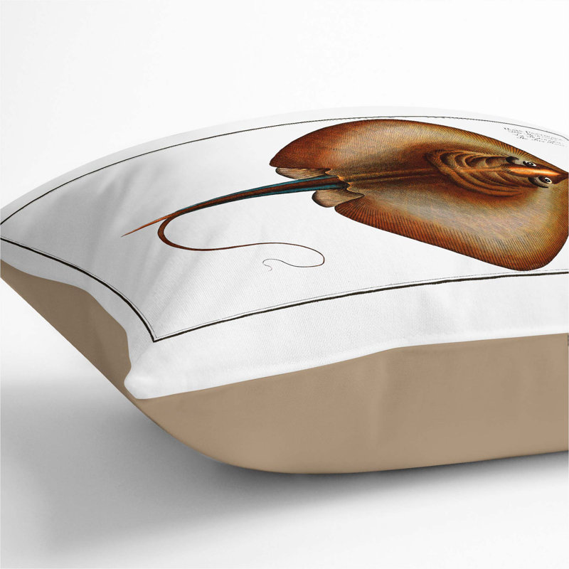 Square Cushion, 55cm H x 55cm W x 20cm D, Stone