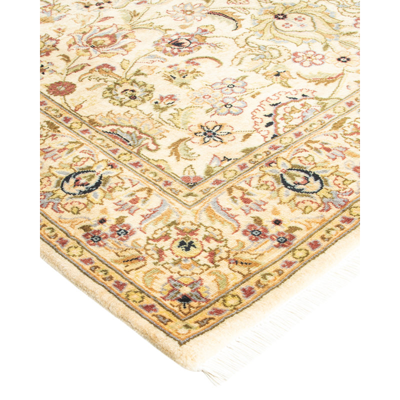 Classic One-of-a-Kind 4' 3" X 6' 5" Hand Knotted Area Rug