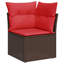 62cm Wide Patio Sofa with Cushions