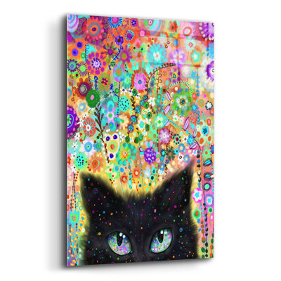 Lark Manor™ 'Ojos Gato2 by Noemi Ibarz, Acrylic Glass Wall Art