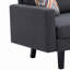 Canapé en lin 70 po avec 2 coussins Bahamas-1037986802