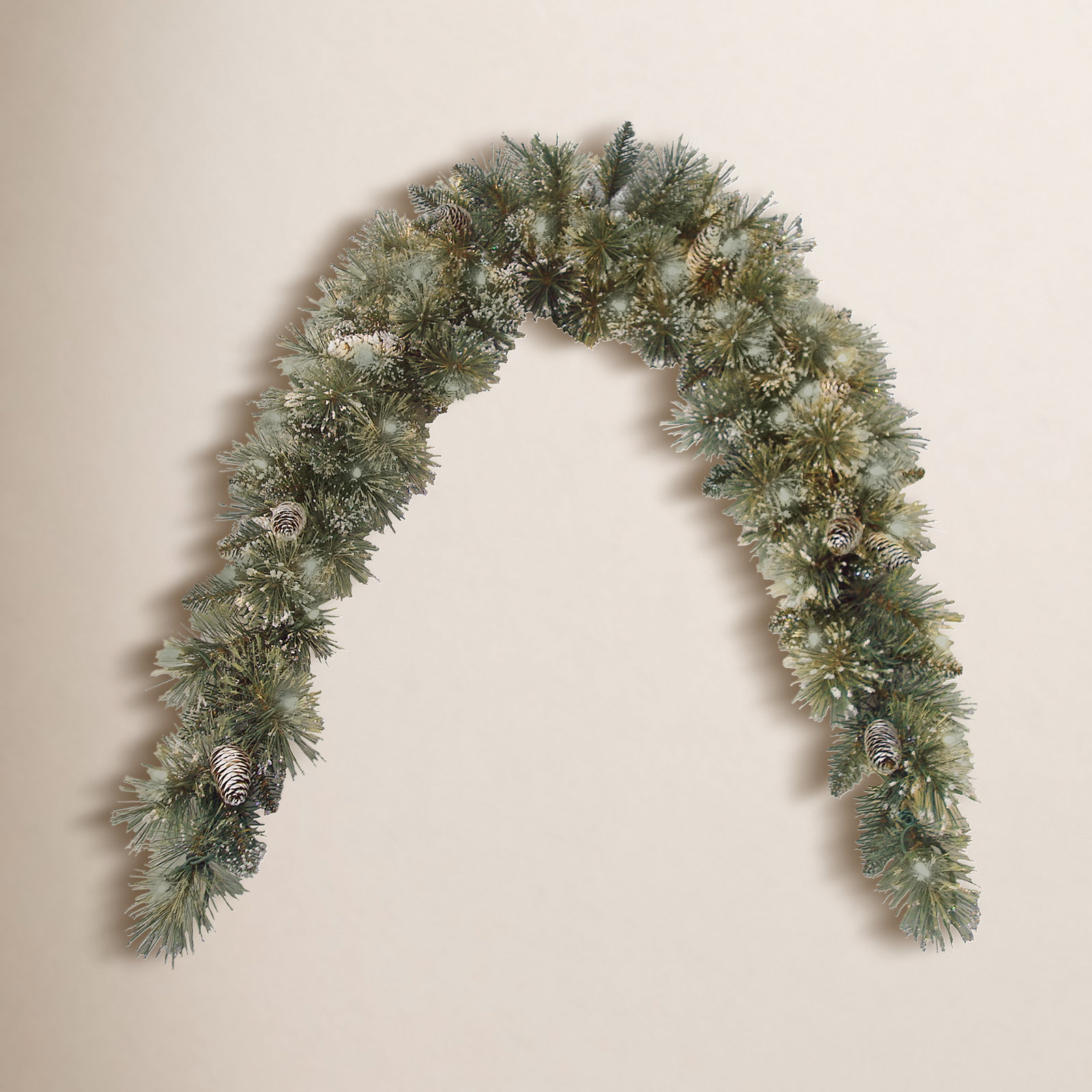 72" Pre-Lit Christmas Garland