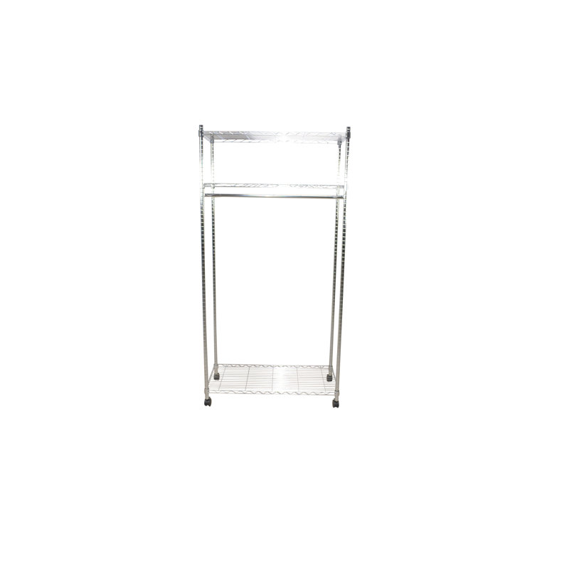 Muge 90cm Rolling Clothing Rack