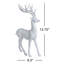 Figurines de cerf en résine Poldi, ensemble de 2