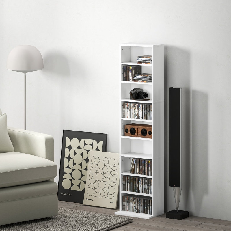 Media Storage, White