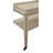 Frisco Rectangular Bar Cart with Caster Wheels-107255786
