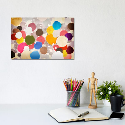 Murali by Edward Selkirk - Wrapped Canvas Painting