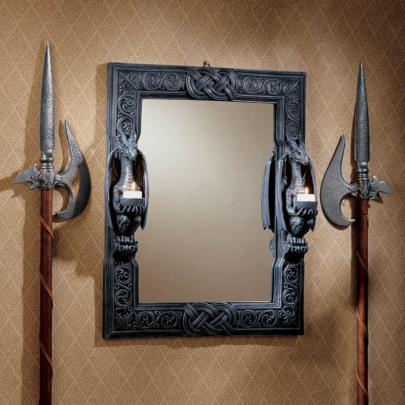 Dragons Thorne Twin Dragons Wall Mirror